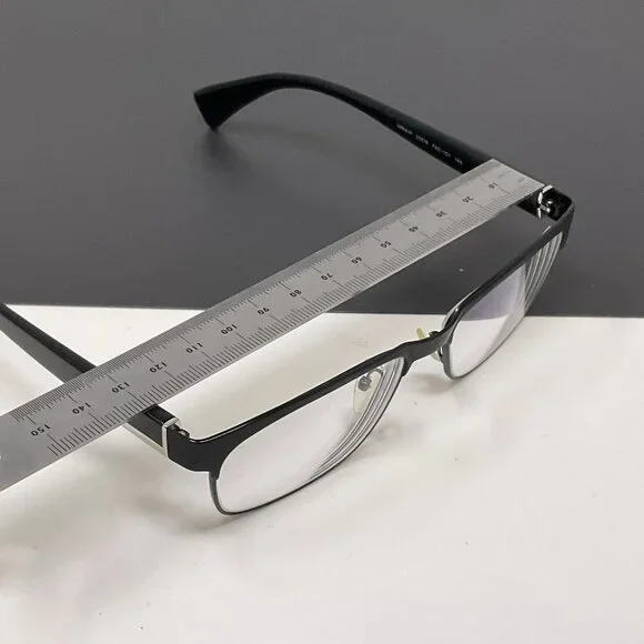 Prada VPR61P FAD-1O1 Eyeglasses Frames Matte Black Rectangle 53 [] 16 140 - Picture 8 of 13